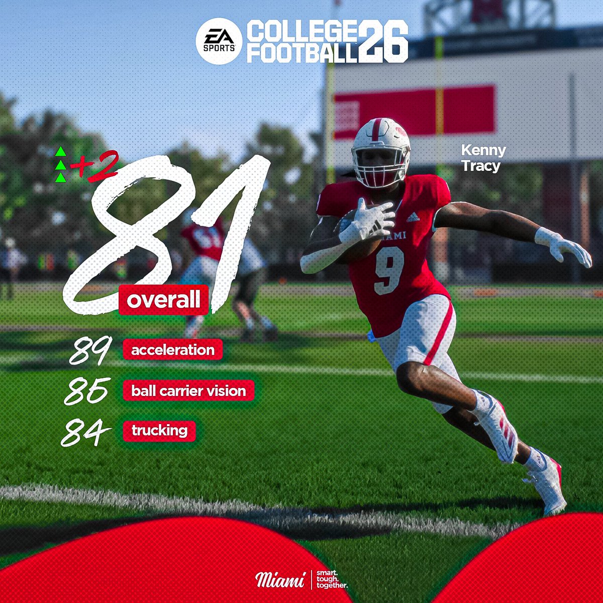 Some big upgrades for the boys in CFB 26 💪

EA Sports College Football coming July 10th‼️