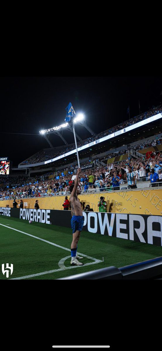 مباراة عظيمة وتاريخية تمثل الكرة السعودية خير تمثيل، مبروك للجميع والزعماء. بشكل خاص

من الصباحات التي ستبقى محفورة في الذاكرة 🇸🇦💙💙💙
⁧#الهلال_مانشستر_سيتي