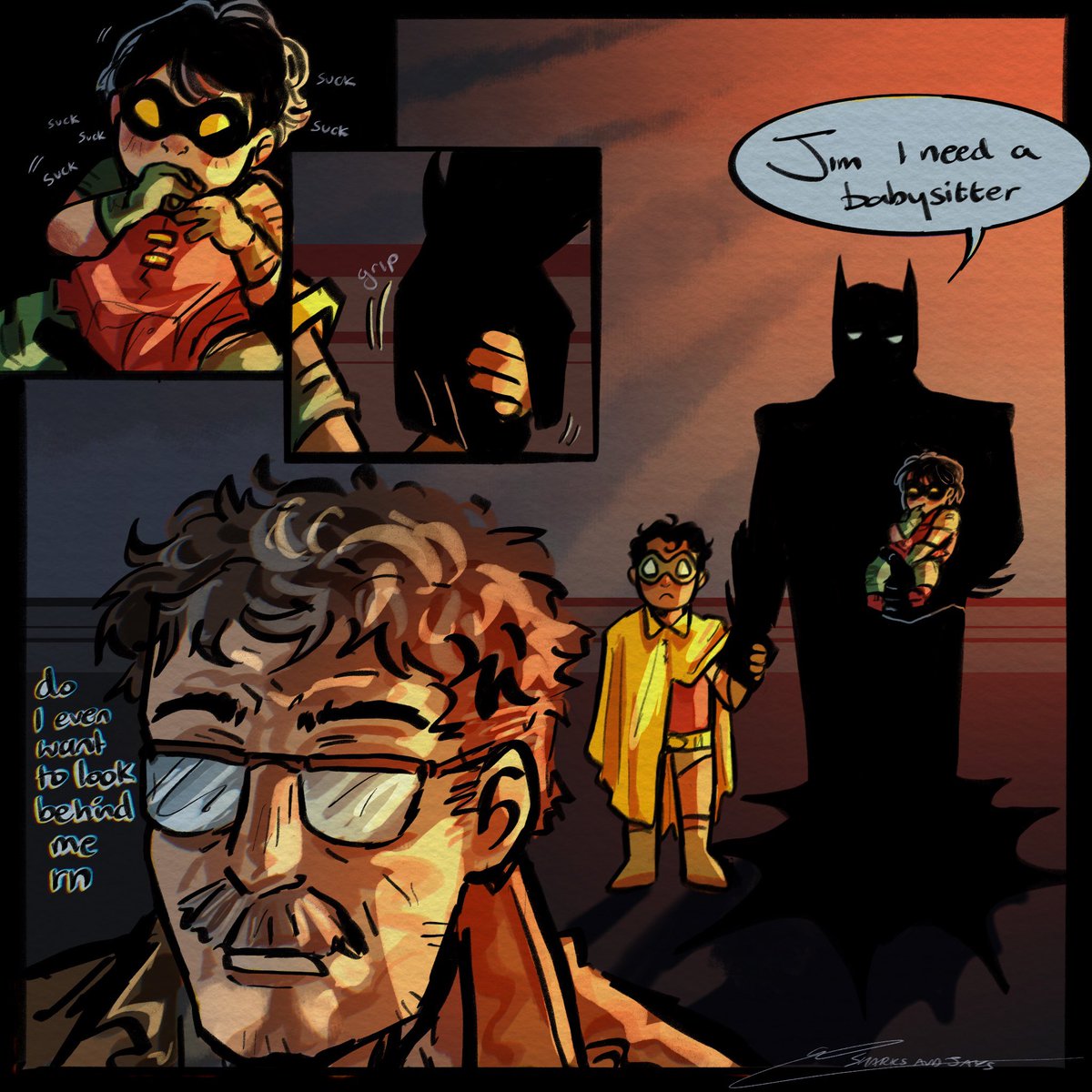 sharksandjays's tweet photo. mini DC AU ft Young Justice, Connor Hawke, and infant Billy Batson https://t.co/3QCIUBC0ob