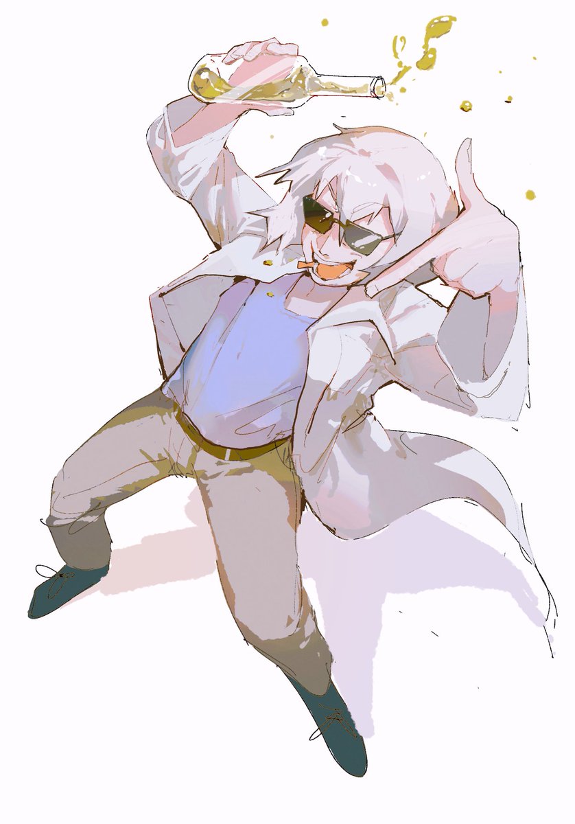 I just think science man is funny #uwullustration