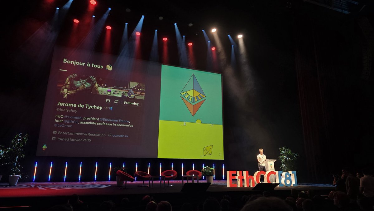 Cryptostake.com (@cryptostakecom) on Twitter photo 👩💻ETHEREUM COMMUNITY CONFERENCE #ETHCC
<a href="/EthCC/">EthCC - Ethereum Community Conference</a> 🫶
📆June 30th - July 3rd, 2025
📍Cannes, France 🇫🇷
The Ethereum Community Conference (EthCC) is the largest annual European #Ethereum event focused on technology and community. Four intense days of conferences, #networking and 👩💻ETHEREUM COMMUNITY CONFERENCE #ETHCC
<a href="/EthCC/">EthCC - Ethereum Community Conference</a> 🫶
📆June 30th - July 3rd, 2025
📍Cannes, France 🇫🇷
The Ethereum Community Conference (EthCC) is the largest annual European #Ethereum event focused on technology and community. Four intense days of conferences, #networking and