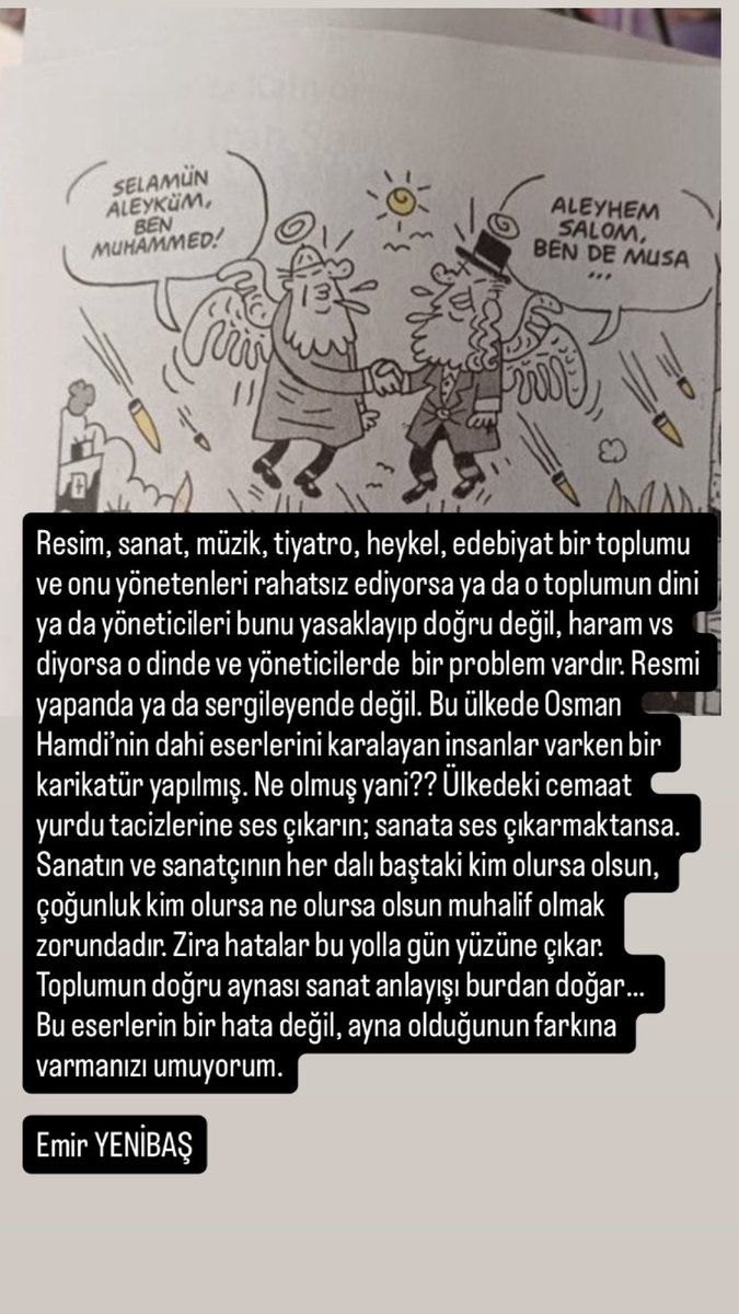 #karikatür #leman #lemandergisi 

Evet yine bir arap sempatizanlığı içerisinde yapılmış eserler karalanacak anlaşılan 
Aşağıdaki yazı da tamamen bana aittir hoş dava edilicek bir yazı değil ama malum siz seversin davaları isterseniz banada bir tane açabilirsiniz…. Sevgilerle