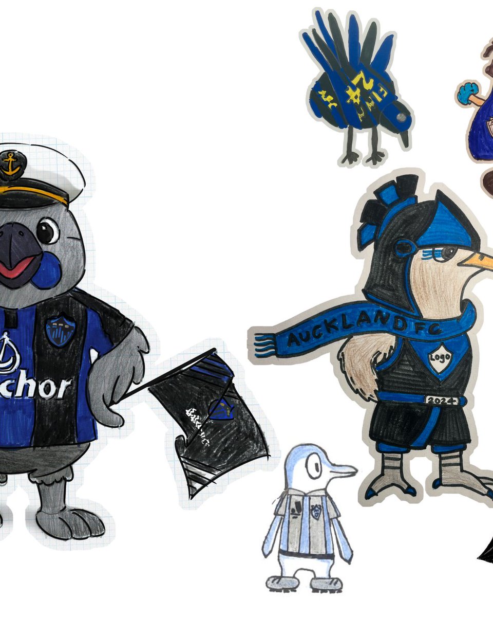 fc_auckland's tweet image. HUGE thanks to everyone who entered our mascot competition.
We had more than 250 entries. Entries have now closed and we'll be announcing our shortlist on Friday where you will get a chance to vote for your favourite.