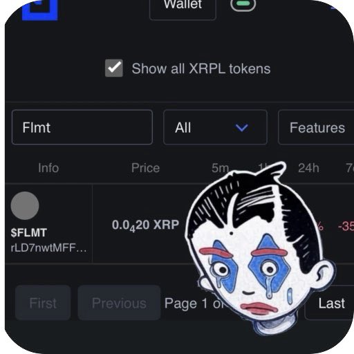 First Ledger Maxi Tears $FLMT tweet media