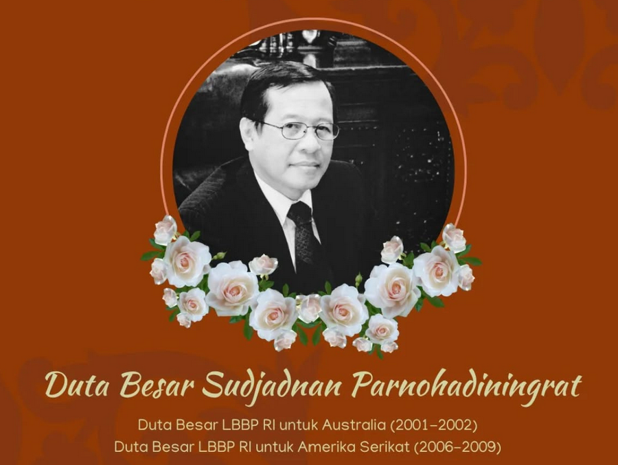 Senior diplomat Mr Sudjadnan Parnohadiningrat, Indonesia's former Ambassador to Australia (2001-2002), passed away in Canberra on 28 June 2025. RIP.