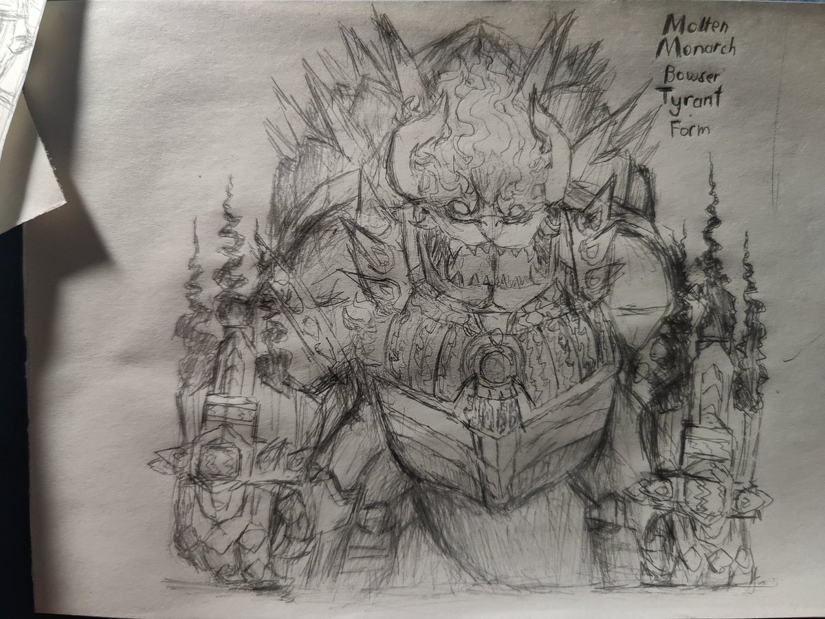 omega_prime100's tweet photo. @SkylandersFact I made these redesigns of Hammer Slam Bowser into Molten Monarch Bowser and they turned out pretty good. https://t.co/TVY7WOtaHL