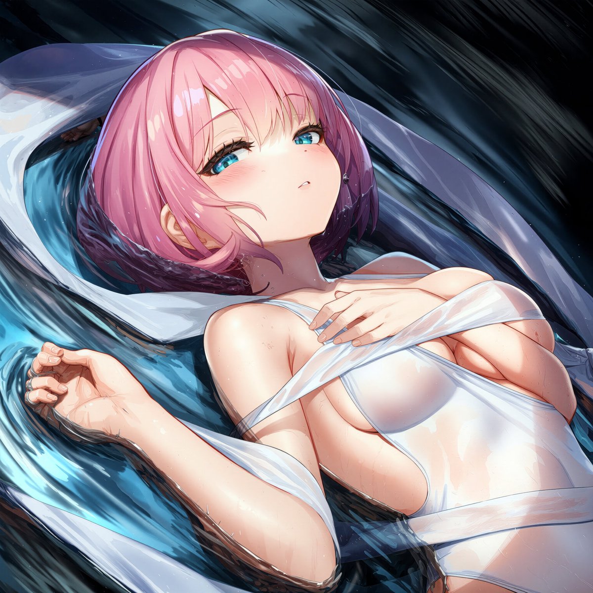 mecha_ai0's tweet image. Summer beach opening