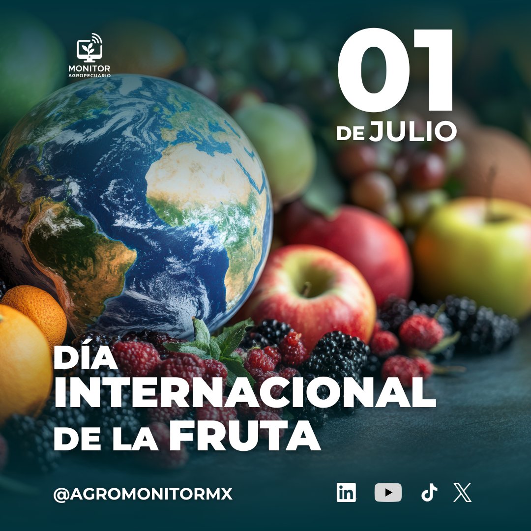 AgroMonitorMX's tweet photo. 🌱🍊 En el #DíaInternacionalDeLaFruta celebramos la riqueza agroalimentaria de México. 🇲🇽

México es líder mundial en producción de aguacate 🥑.

Exportaciones de #Frutas y #Hortalizas frescas a EE. UU. superaron 11 Mt en 2021, con un valor superior a 16 mil millones de dólares. https://t.co/3zwxlE6Cdk