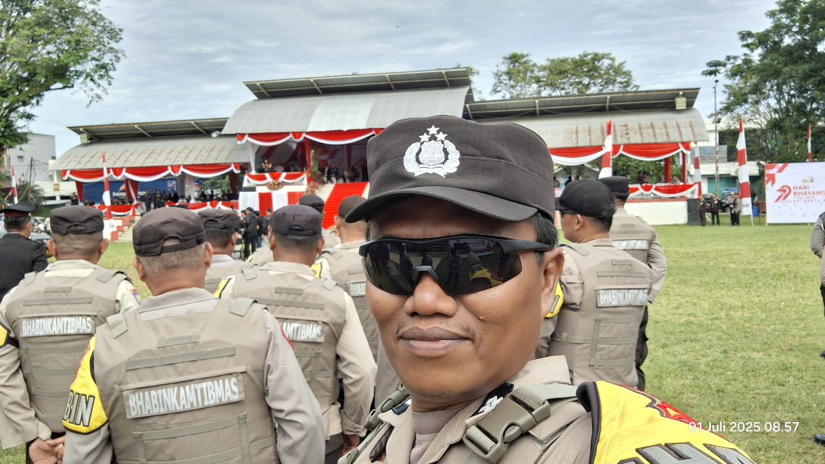 aguscops's tweet photo. Bergabung kembali dalam kompi Bhabinkamtibmas di hari Bhayangkara ke 79 tanggal 1 Juli 2025. https://t.co/SiprVnae8O