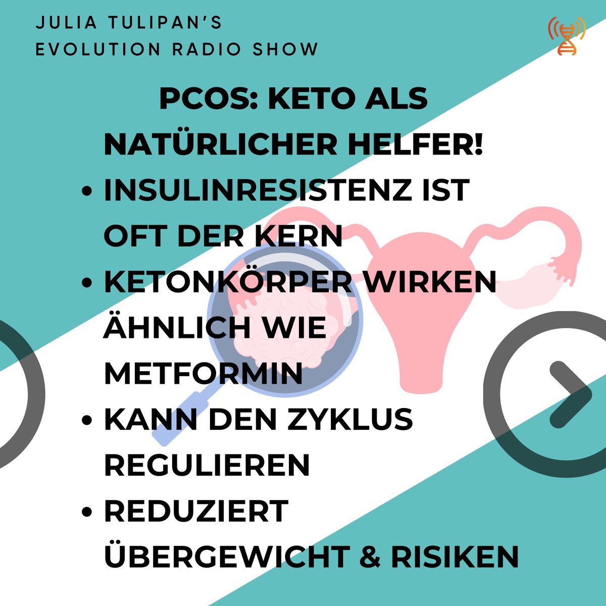 PaleoLC's tweet image. Dein Zyklus macht, was er will? Bei PCOS kann Keto wie das Medikament Metformin wirken! Erfahre, wie du deine Hormone natürlich regulierst und die Insulinresistenz verbesserst. #PCOS #KetogeneErnährung #Hormonbalance ➡️ Ganze Folge auf youtu.be/7LWltoTKqvI anschauen