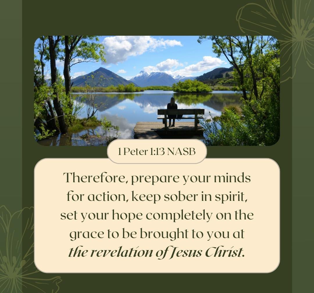 bwkeyboardman's tweet photo. 1 Peter 1:13 NLT
So prepare your minds for action and exercise self-control. Put all your hope in the gracious salvation that will come to you when Jesus Christ is revealed to the world.
https://t.co/Rffjrzi5KM
#BibleVerse https://t.co/N0LtwiUZVJ