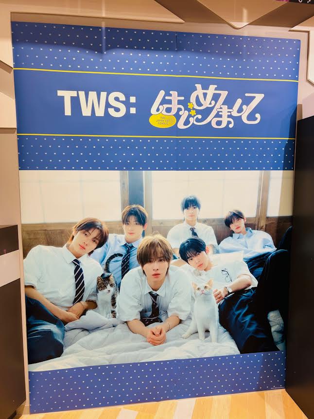 TWS】 ✨TWS Japan 1st Single「はじめまして」✨ 🐈特大看板設置