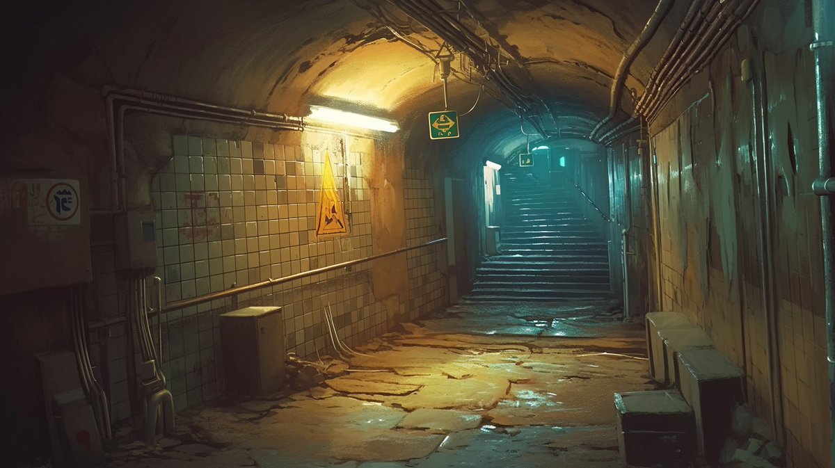 🤍背景無料配布｜16:9

「怪しげな地下通路」

サムネ・配信・TRPG等にぜひどうぞ！
使用報告不要です♡

#まいにちなちゃフリ素 #フリー素材 #背景素材
🤍利用規約：sozaiya-create.booth.pm/items/5511320