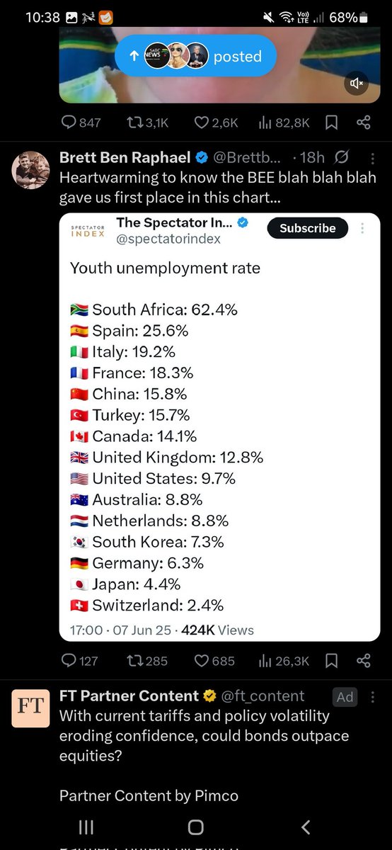McmasterTanja's tweet photo. @CyrilRamaphosa Stop with your hypocrisy!  South Africa is in crisis!  Only you and ANC / EFF / MK elite benefit!  The people know tris.  We need jobs, investment, and growing economy.  Stop the fraud! https://t.co/QimFThtcmj
