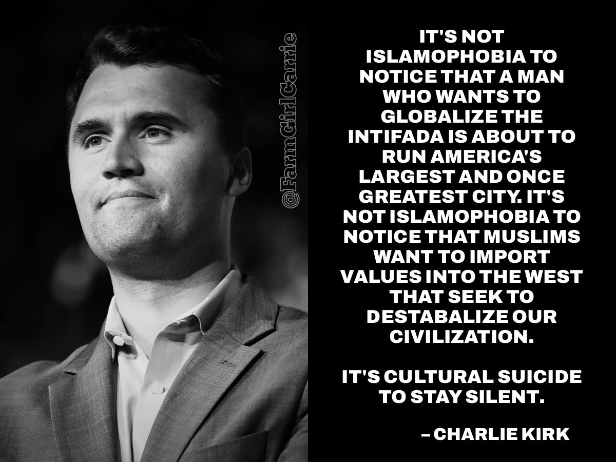I agree with Charlie Kirk 💯 
What say you?
