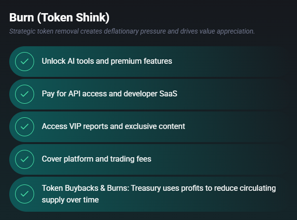 ritzardxiiiโก๏ธ (@ritzardxiii) on Twitter photo Did you guys know that <a href="/WOW3_Official/">WOW3 - Ronin Portfolio Tracker</a> has a very very cool deflationary model! Tokens are getting burned everytime someone wants to use our App. making $WOW3 Token more scarce and drives the price higher.
๐The use of OTC platform and trading fees (gifting and such)
๐Using Did you guys know that <a href="/WOW3_Official/">WOW3 - Ronin Portfolio Tracker</a> has a very very cool deflationary model! Tokens are getting burned everytime someone wants to use our App. making $WOW3 Token more scarce and drives the price higher.
๐The use of OTC platform and trading fees (gifting and such)
๐Using