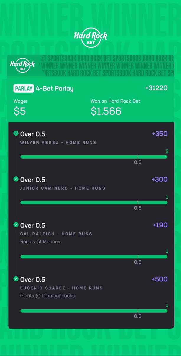 Synskii's tweet image. Bang 💰 @HardRockBet @ChillyBets #gamblingX #HardRock