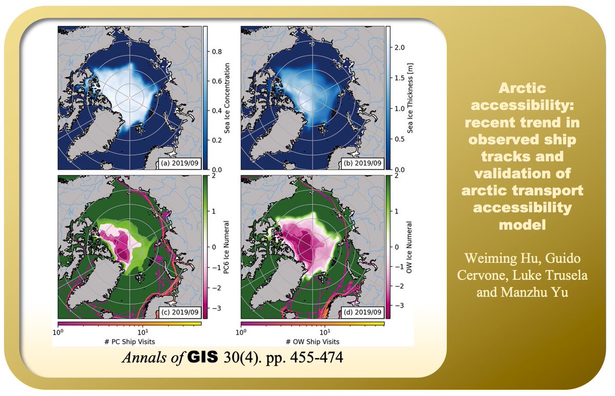 Annals_GIS's tweet image. #ResearchSpotlight
🚢 Is the Arctic more accessible than we think?
🧊 Using ship data from 2013–2020, this study explores these unexpected changes in maritime activity and navigability:
🔗 doi.org/10.1080/194756…