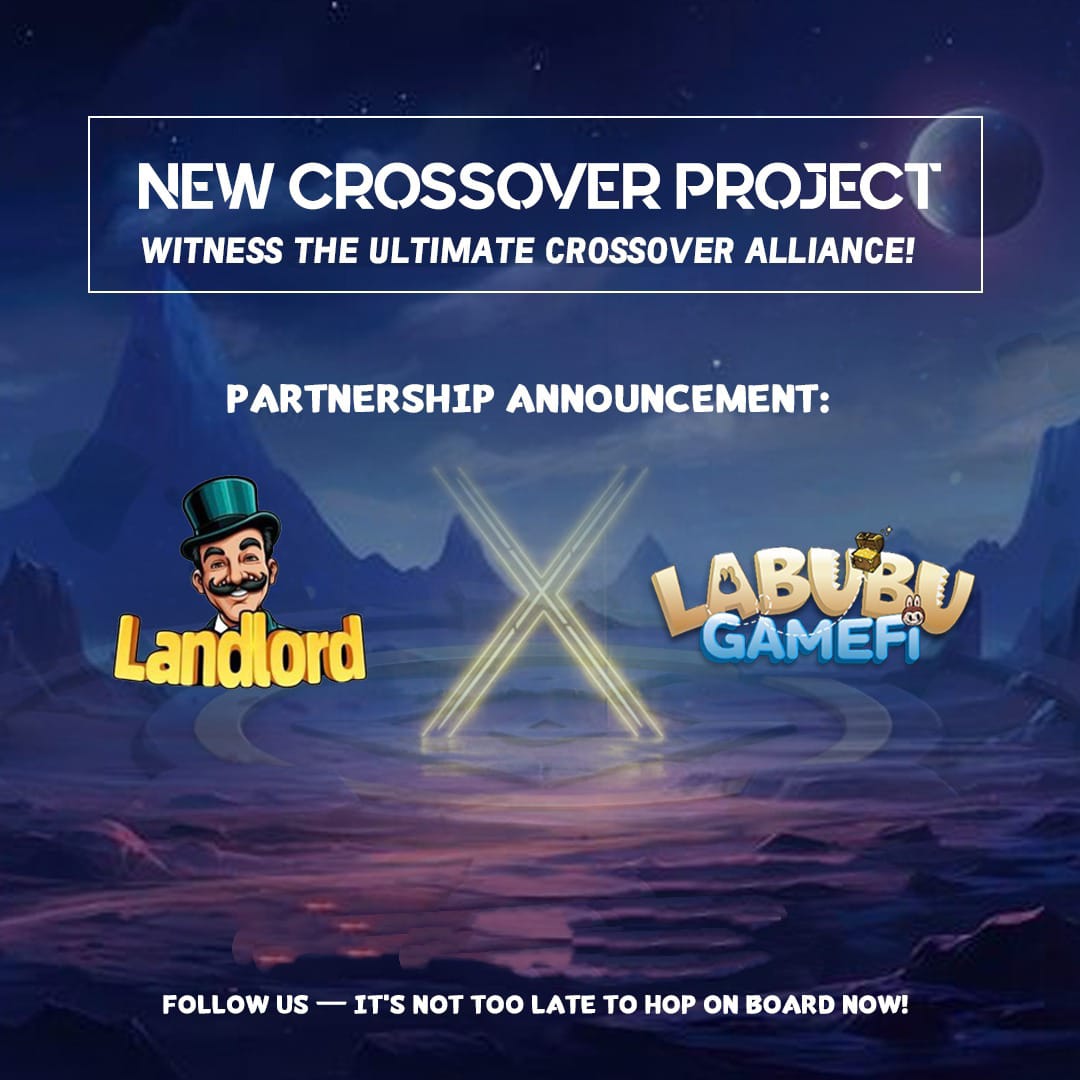 🤝 Labubu GameFi × <a href="/TheLandlord2023/">Landlord</a>
We’re thrilled to team up with Landlord, the first fully on-chain business strategy game!
Together, we’re building a fairer, player-driven Web3 future.

🔗 linktr.ee/LabubuGameFi

#LabubuGameFi #LandlordGame #Web3Gaming #GameFi