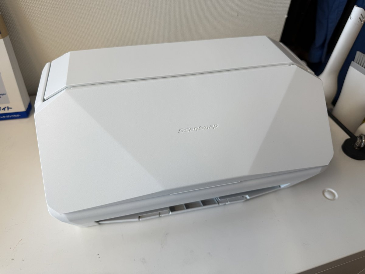 piyohicom's tweet image. 弊社に新しいスキャナーが導入されました。 #scansnap
