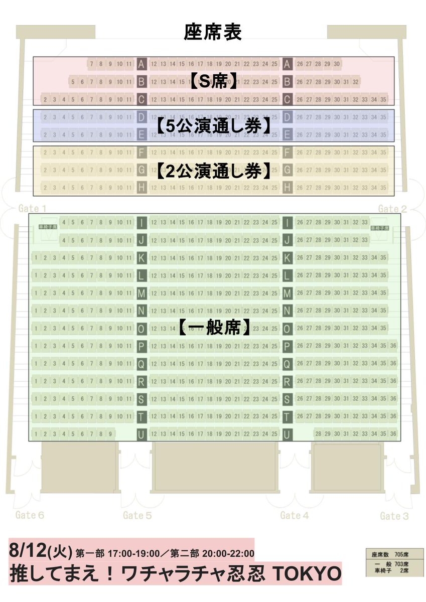 夏のマンゲキ2Daysジャック S席・通し券購入特典 チェキ エバース 夏の