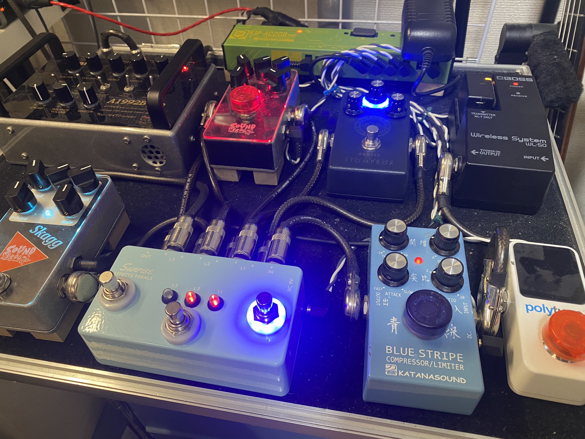 Sunrise Effects Pedals【ﾊﾝﾄﾞﾒｲﾄﾞｴﾌｪｸﾀｰ】 (@SunriseEffects) / X