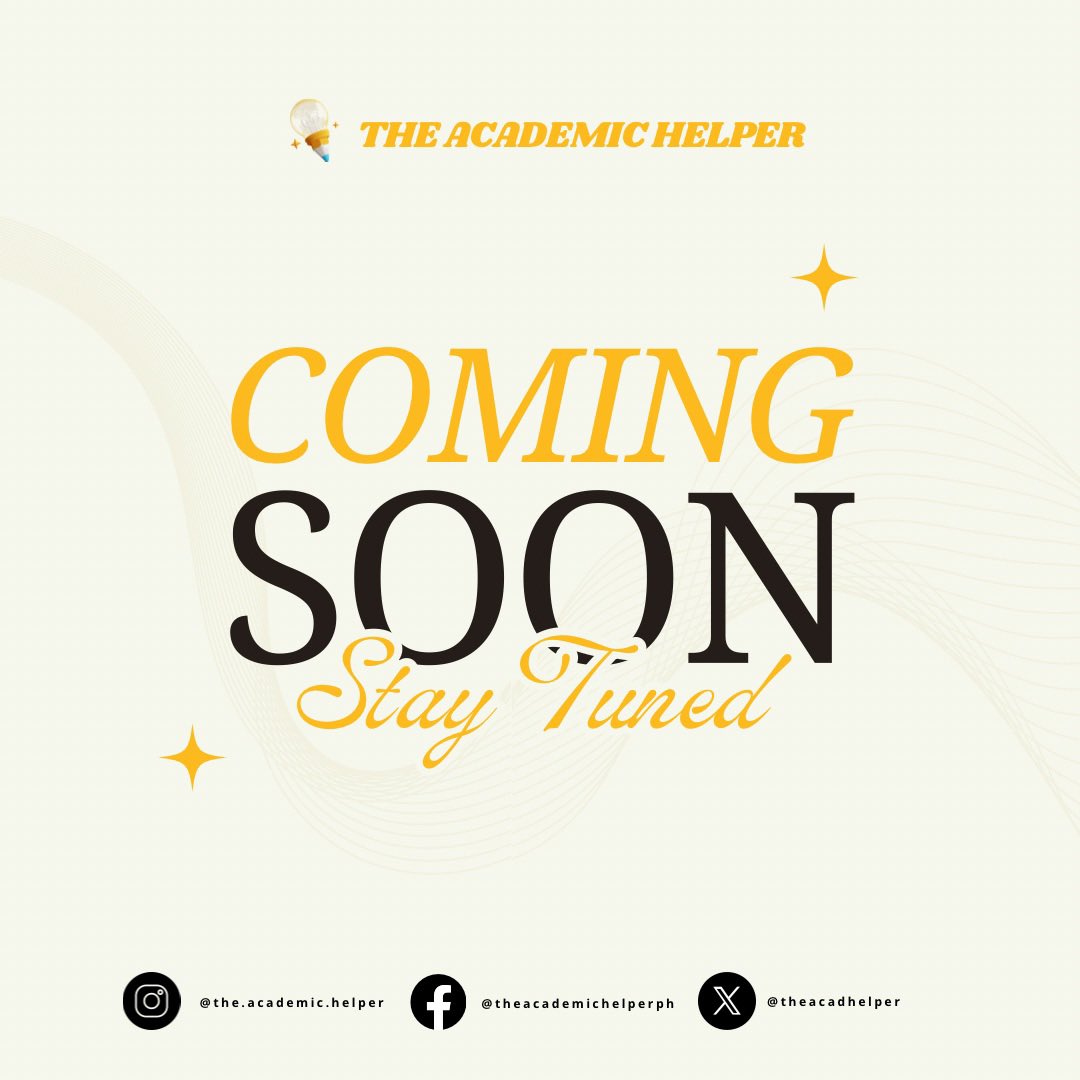 📣 we’re BACK!

the academic helper returns after a long break — commissions reopening very soon!

✅ affordable
✅ reliable
✅ student-focused

essays , assignments, and more — we've got your back 💪🏻

stay tuned! 📚