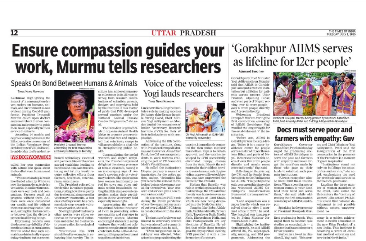 AIIMS Gorakhpur (@aiims_gkp) on Twitter photo AIIMS Gorakhpur in Newspapers on 1st July 2025 <a href="/vibs1958/">Vibha Dutta</a> <a href="/myogiadityanath/">Yogi Adityanath</a> <a href="/JPNadda/">Jagat Prakash Nadda</a> <a href="/mpprataprao/">Prataprao Jadhav</a> <a href="/AnupriyaSPatel/">Anupriya Patel</a> <a href="/ravikishann/">Ravi Kishan</a> <a href="/MoHFW_INDIA/">Ministry of Health</a> <a href="/PMOIndia/">PMO India</a> AIIMS Gorakhpur in Newspapers on 1st July 2025 <a href="/vibs1958/">Vibha Dutta</a> <a href="/myogiadityanath/">Yogi Adityanath</a> <a href="/JPNadda/">Jagat Prakash Nadda</a> <a href="/mpprataprao/">Prataprao Jadhav</a> <a href="/AnupriyaSPatel/">Anupriya Patel</a> <a href="/ravikishann/">Ravi Kishan</a> <a href="/MoHFW_INDIA/">Ministry of Health</a> <a href="/PMOIndia/">PMO India</a>
