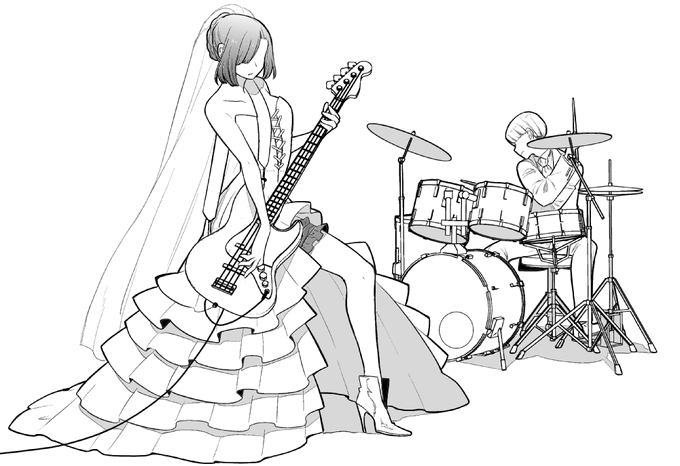 それでは新郎新婦の演奏です(再掲) 