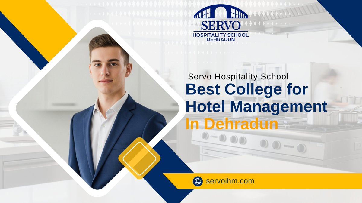 SchoolServo's tweet photo. 🧵 Twitter (Short &amp; Punchy)
Want a career that cooks up success? 👨‍🍳🔥
Join Servo Hospitality School, the best hotel management college in Dehradun.
📍 Real industry exposure. Real results.

👉Visit : https://t.co/fpbWcdRXdk

#HotelManagement #Dehradun #ServoHM https://t.co/L2gl0KkjX3