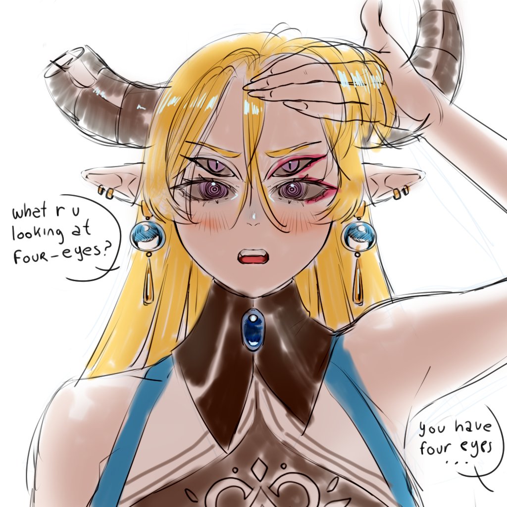 four eyes? no? oh well...
#characterdesign