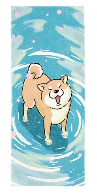 SUZURIさんの『フェイスタオル特集』に「9月の香取豚と柴犬(赤柴)」を掲載していただきました! フェイスタオルのセールは本日までになりますどうぞよろしくお願いします! 真希ナルセ(マキナル)のショップ #suzuri #SUZURI推しアイテム
