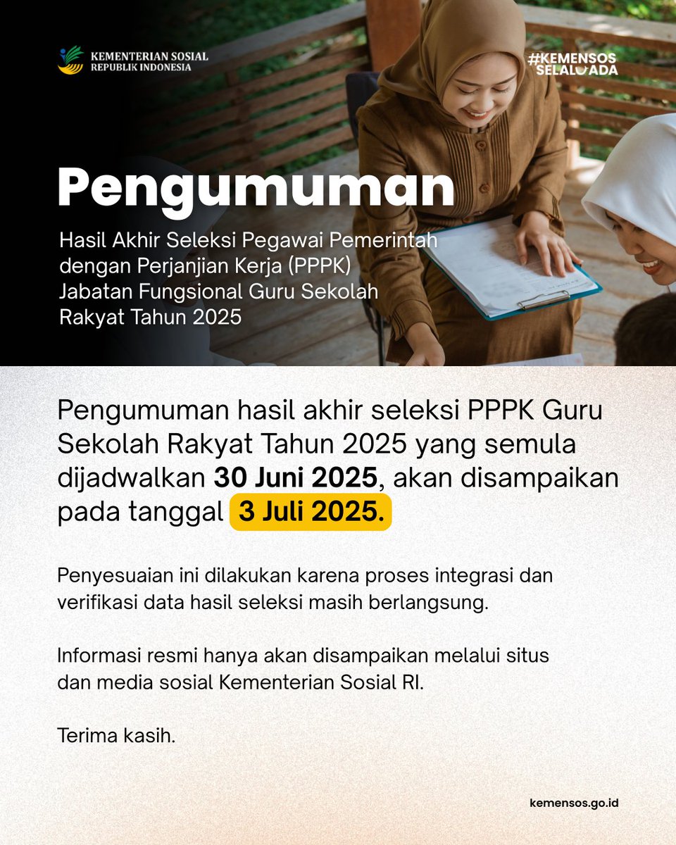 Kementerian Sosial RI tweet media