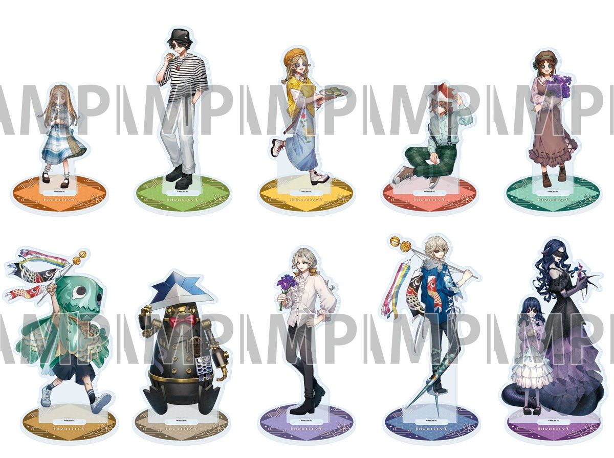 アニメイトオンラインで予約開始！ Identity V第五人格 アクリル