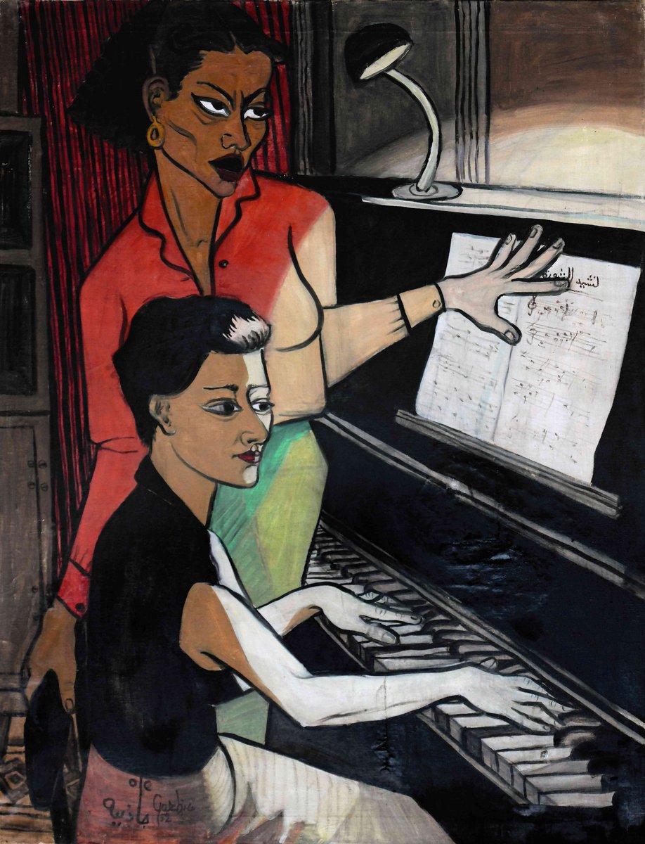 Gazbia Sirry's "Song of the Revolution" (1952) Private collection Bahrain.