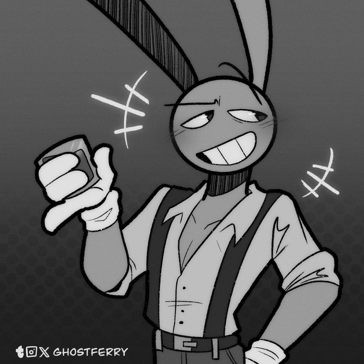 ghostferry_'s tweet image. I felt like drawing Jax #TheAmazingDigitalCircus