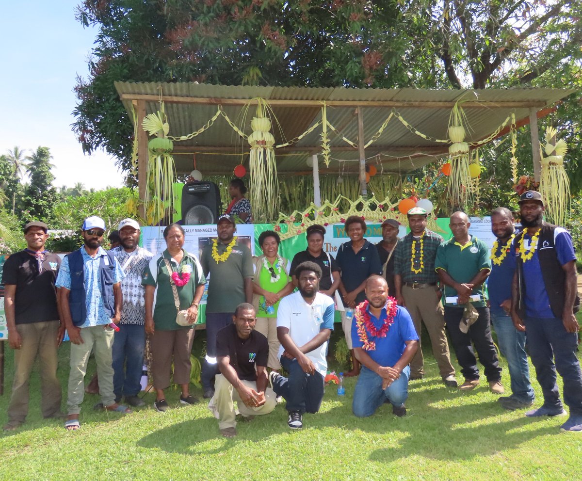 Four Locally Managed Marine Area Business Plans were launched from 16-19 June 2025 for partner communities in Kimbe Bay - WNB🇵🇬. 
Thanks to collaborative efforts with <a href="/TheWCS/">WCS</a> 🇵🇬, #WestNewBritainPG, partners, #CEPA, and funding from <a href="/UNDPinPNG/">UNDP Papua New Guinea</a>'s #GEF6 project.
