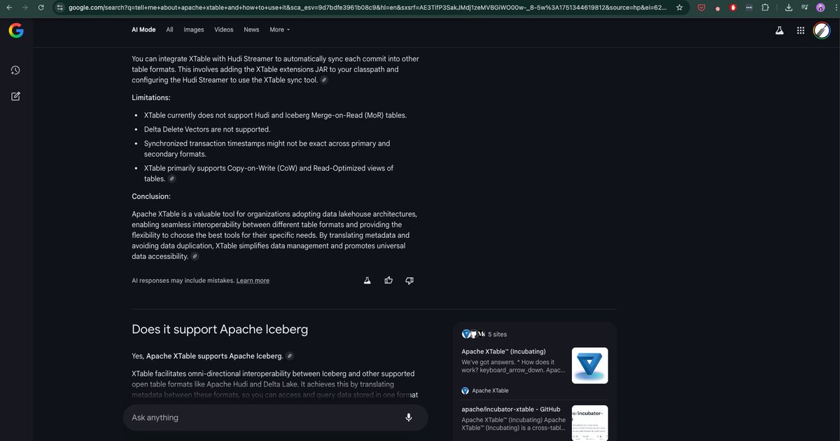bezudar's tweet photo. Just got beta access to #google #aimode in Search. I think @perplexity_ai maybe in trouble. https://t.co/WkTBxqlxqX