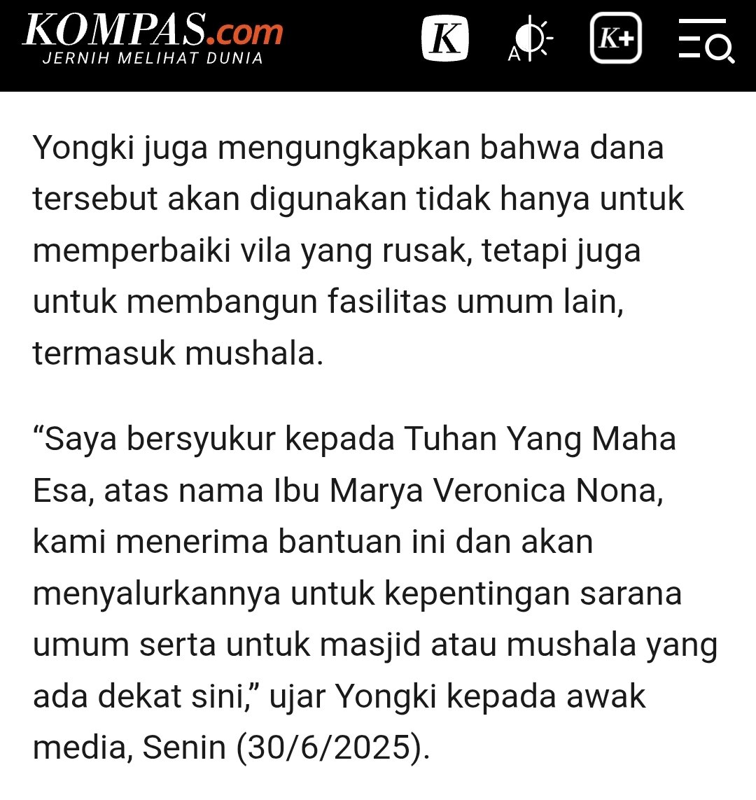 Malu nggak kalian yang merusak dan mengganggu pihak lain?

kompas.com/jawa-barat/rea….