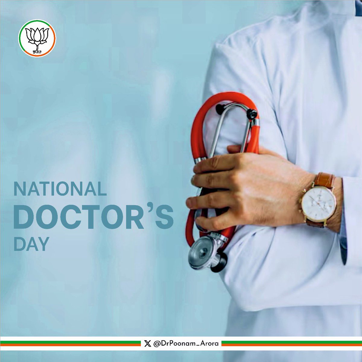 The real heroes in white coats. Their compassion heals, their courage inspires, and their commitment saves lives every day.

Thank you, doctors, for being the backbone of our healthcare system. 💙
#DoctorsDay