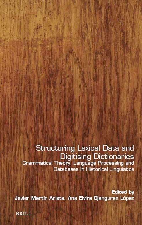 Lacalle Palacios, Miguel. 2024. Organizing the lexicon by means of grammatical behaviour: The verbal class of deprive in Old English. In Structuring Lexical Data and Digitising Dictionaries. Grammatical Theory, Language Processing and Databases in Hcal. Linguistics, pp. 264–297.