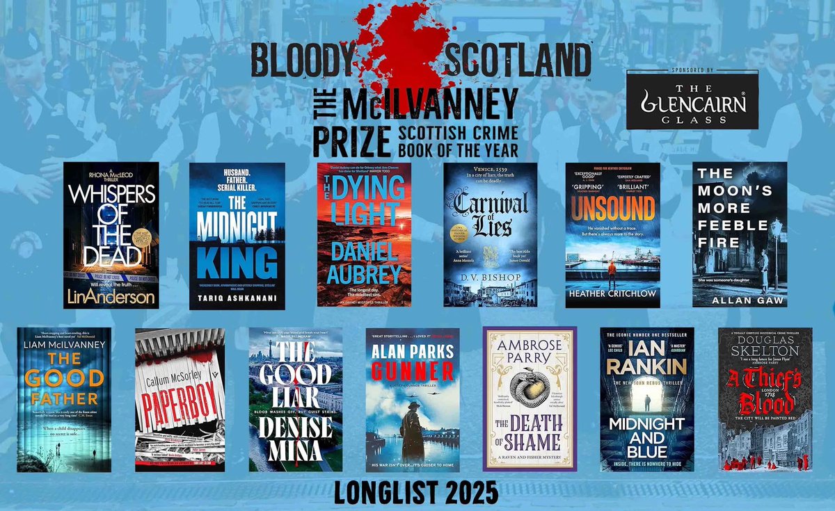 FultonLRoss's tweet image. Congratulations and good luck to everyone on this year’s ⁦@BloodyScotland⁩ McIlvanney prize longlist, especially my old muckers ⁦@CallumMcSorley⁩ and ⁦@h_critchlow⁩ 👍📚📚