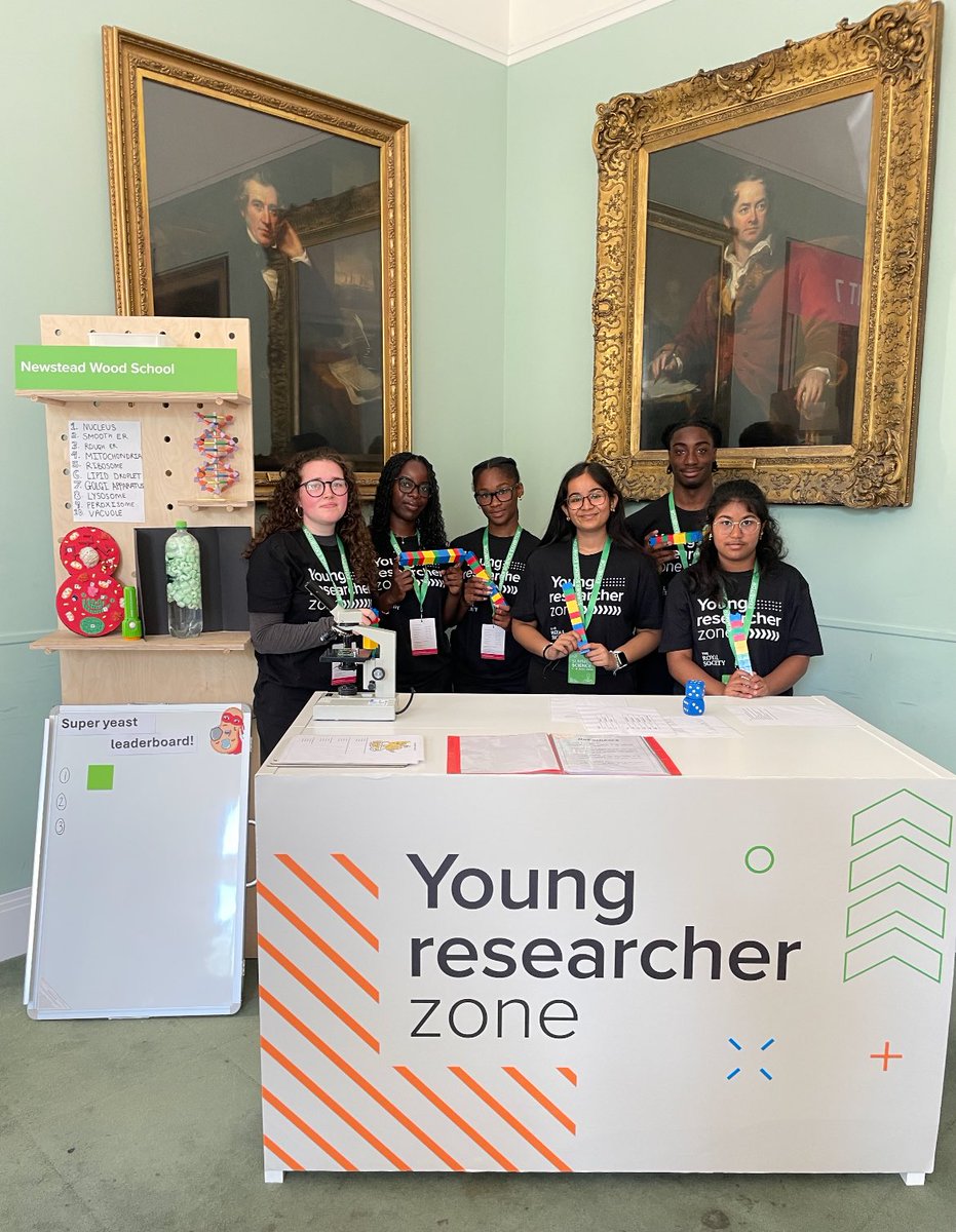Newstead students are ready to present their yeast research at the Royal Society Summer Science Exhibition #yrz2025 #partnershipgrants #summerscience <a href="/royalsociety/">The Royal Society</a>