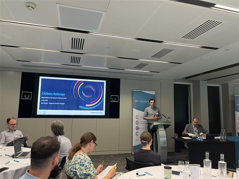 Following the morning networking session, Zach Bailey from <a href="/chilternrailway/">Chiltern Railways</a> shares how to maximise station use by responding to the latest passenger behaviours and expectations #Stations25