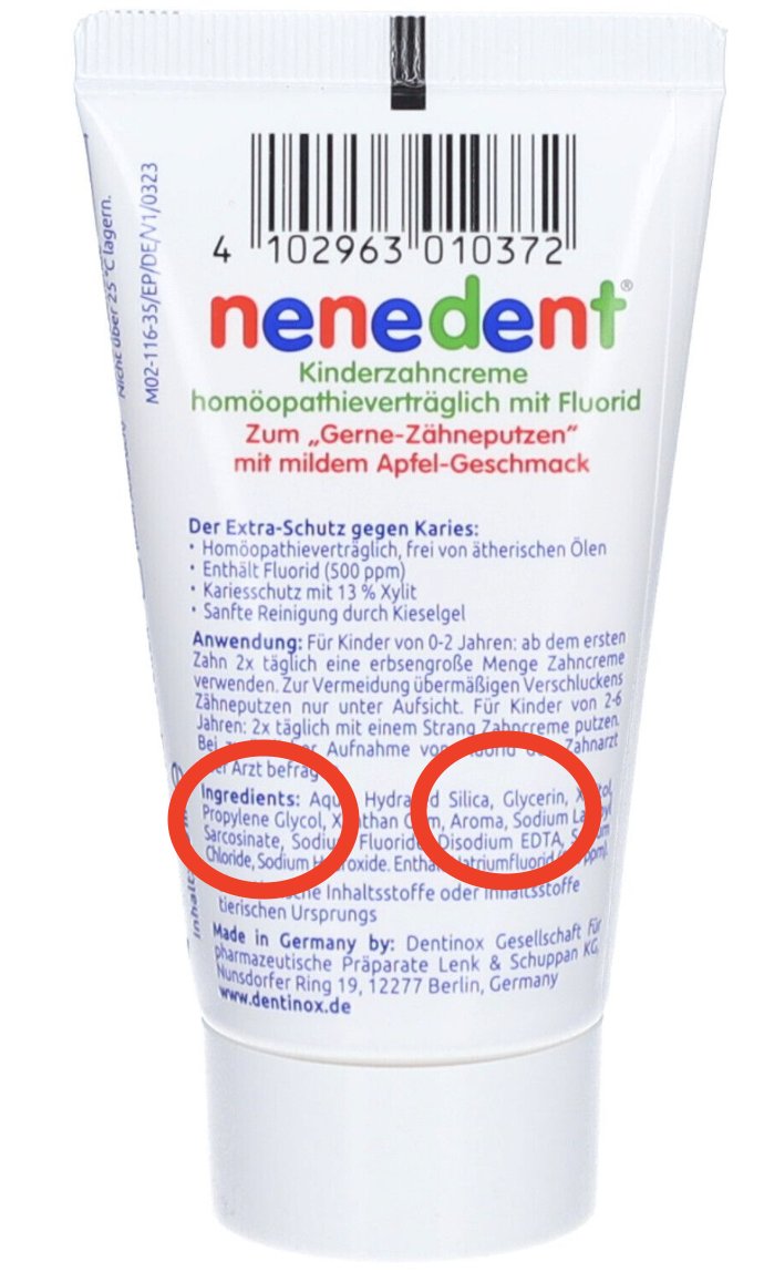 Capt. Cumulus (@fleetpoet) on Twitter photo German Kids Toothpaste:
PG, VG, flavour, ...
Standard worldwide E-Cig liquid:
PG, VG, flavour, Nicotine
Except nicotine, the same ingredients that are used in e-cig liquid. Why? Because they are well tested and harmless. Don't tell the anti-vapers. Their head will go boom. German Kids Toothpaste:
PG, VG, flavour, ...
Standard worldwide E-Cig liquid:
PG, VG, flavour, Nicotine
Except nicotine, the same ingredients that are used in e-cig liquid. Why? Because they are well tested and harmless. Don't tell the anti-vapers. Their head will go boom.