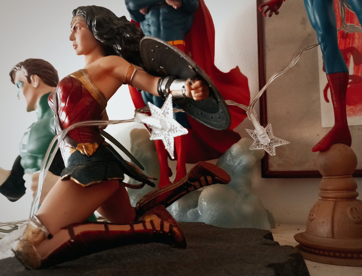 Jugando con moñecos...