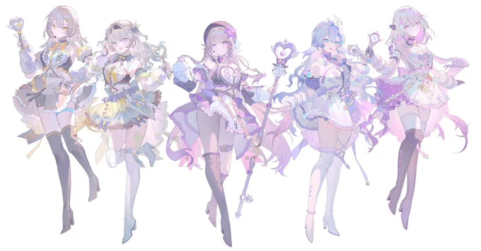#崩壞星穹鐵道 #HonkaiStarRail 崩鐵女團(?