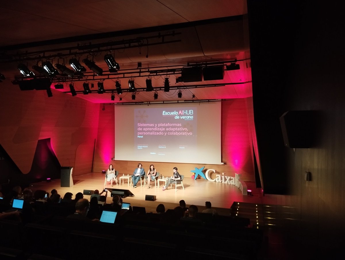 oreycalo's tweet image. Segunda jornada @AIhubCSIC @FundlaCaixa