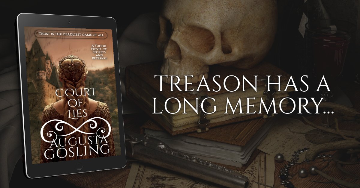 Augusta Gosling (@augustagosling) on Twitter photo 🎉 Court of Lies is out today. <a href="/RNAtweets/">Romantic Novelists' Association</a> #TuesNews A tale of vengeance, secrets, and slow-burn betrayal in the Tudor court. If you love court intrigue, morally grey heroines, and historical fiction with bite. This one’s for you. amzn.to/3TWDU2F
#HistoricalFiction 🎉 Court of Lies is out today. <a href="/RNAtweets/">Romantic Novelists' Association</a> #TuesNews A tale of vengeance, secrets, and slow-burn betrayal in the Tudor court. If you love court intrigue, morally grey heroines, and historical fiction with bite. This one’s for you. amzn.to/3TWDU2F
#HistoricalFiction
