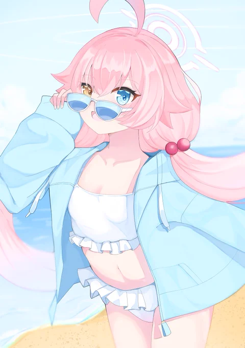 水着ホシノ #ブルアカ